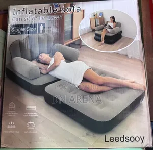 Inflatable Sofa With Air Pump Outdoor Adult Lazy Sofa