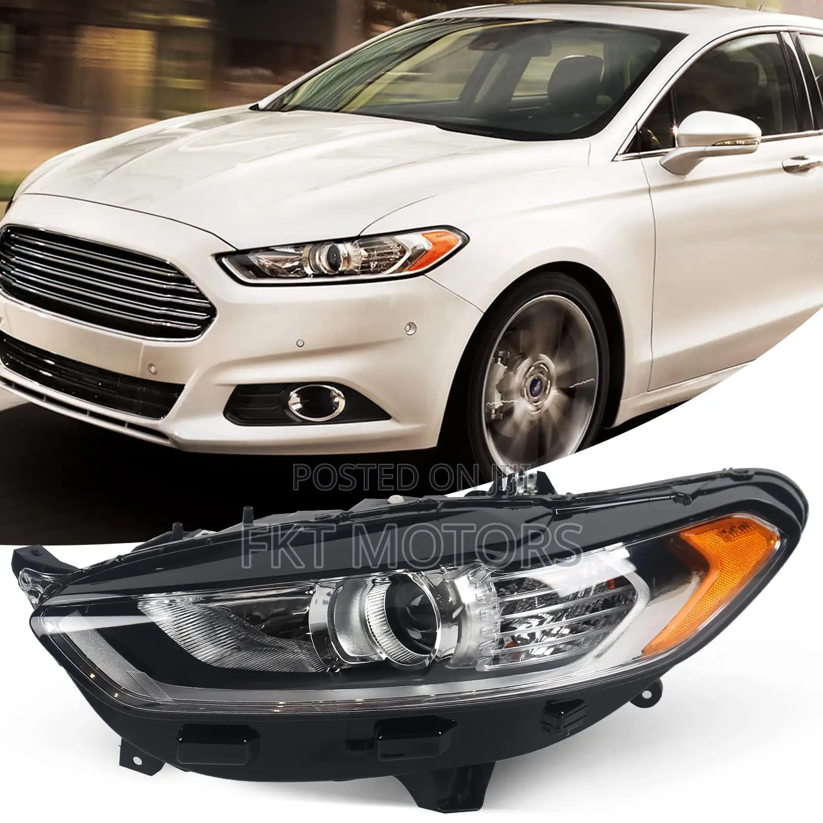 Ford Fusion Headlight 2012,2013,2014,2015,2016,2017,2018