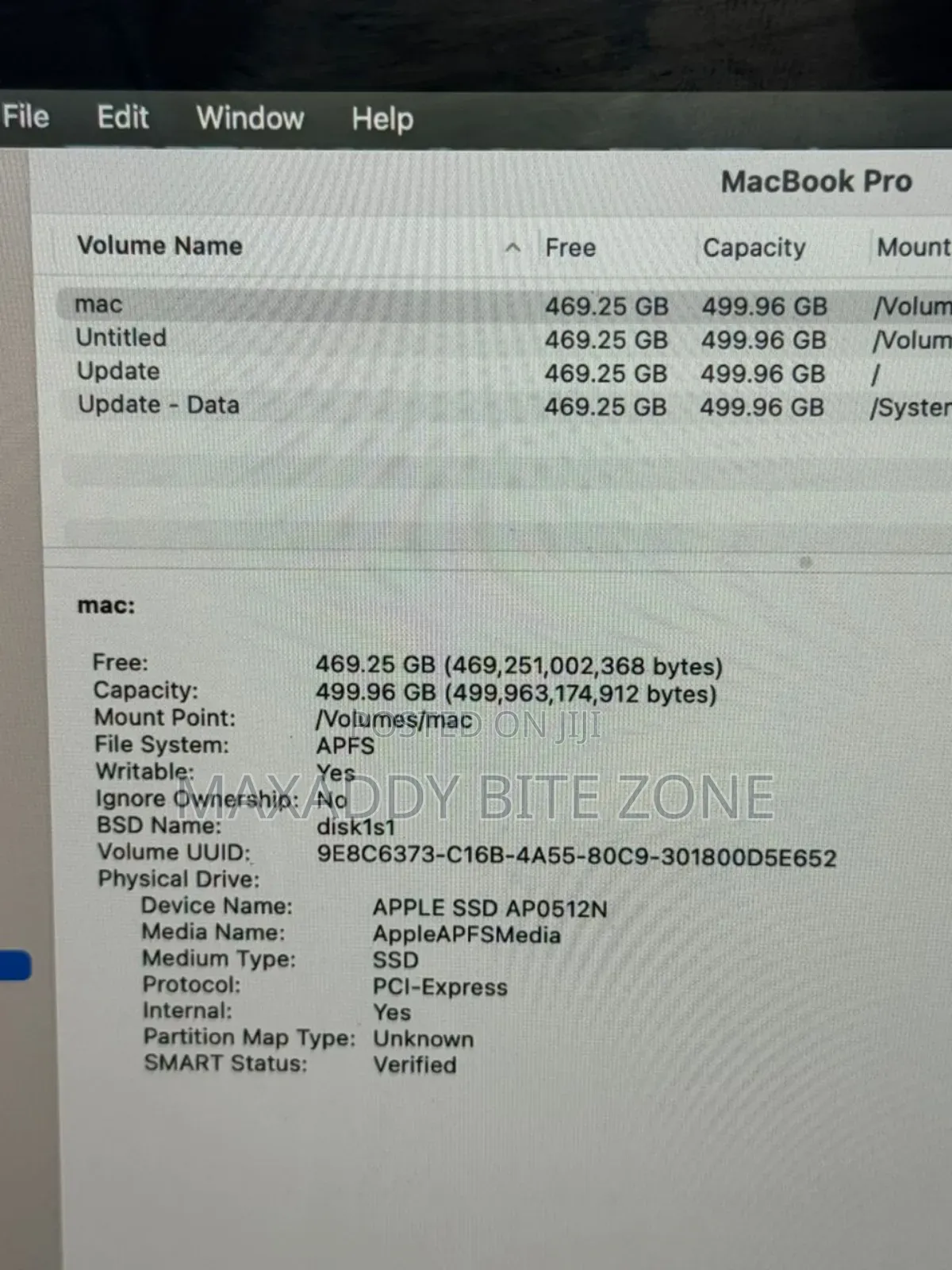 Laptop Apple MacBook Pro 2019 16GB Intel Core i7 SSD 512GB
