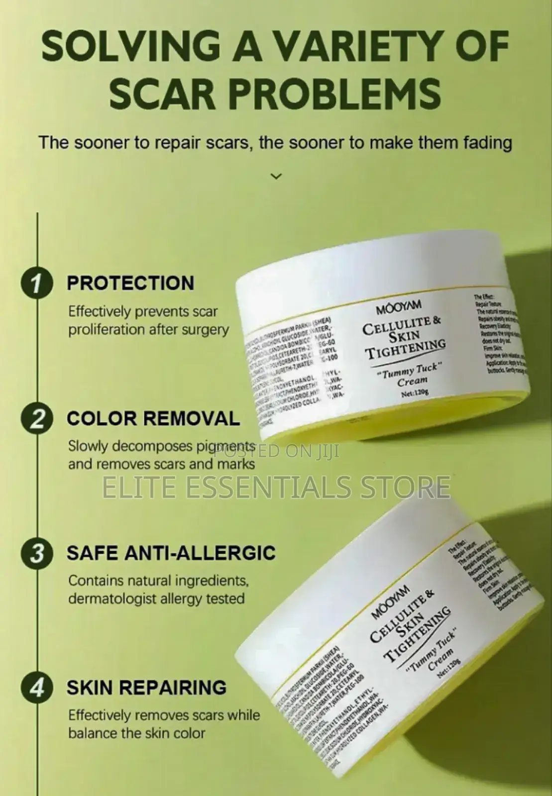 Cellulite Skin Tightening Scar Stretch Marks Removal Repair
