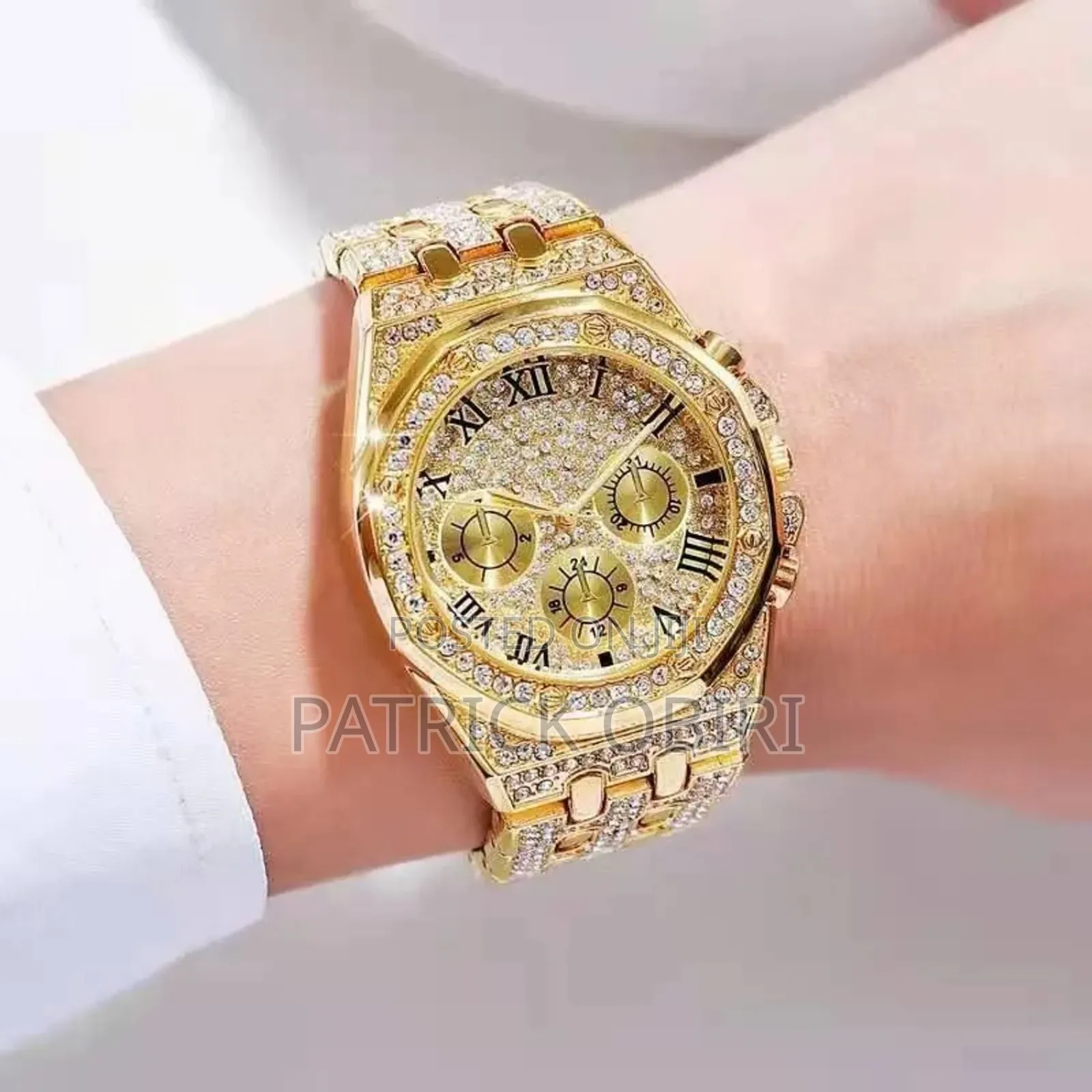 Golden Men Watch