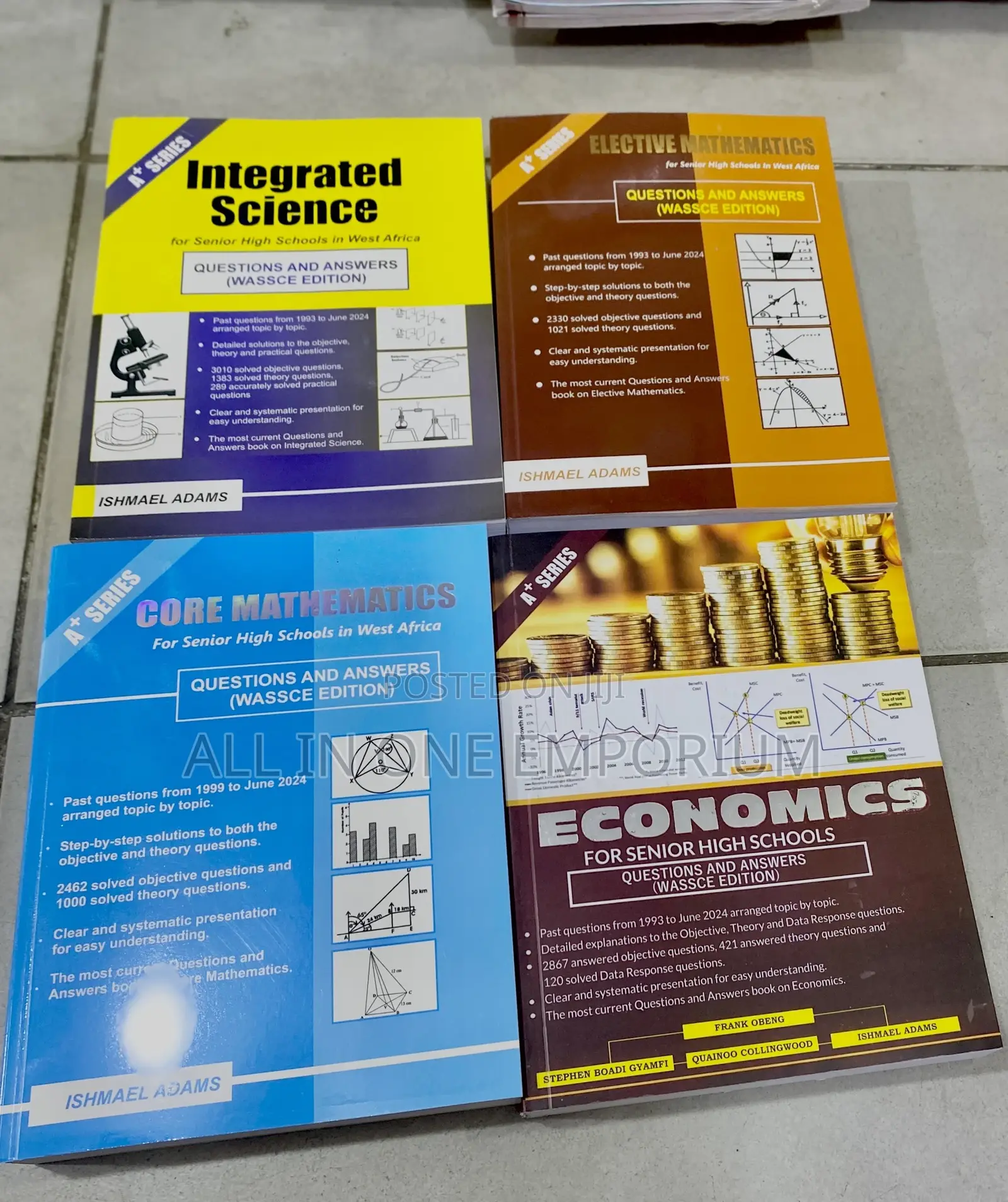 A + Past Questions and Answers for Senior High Schools