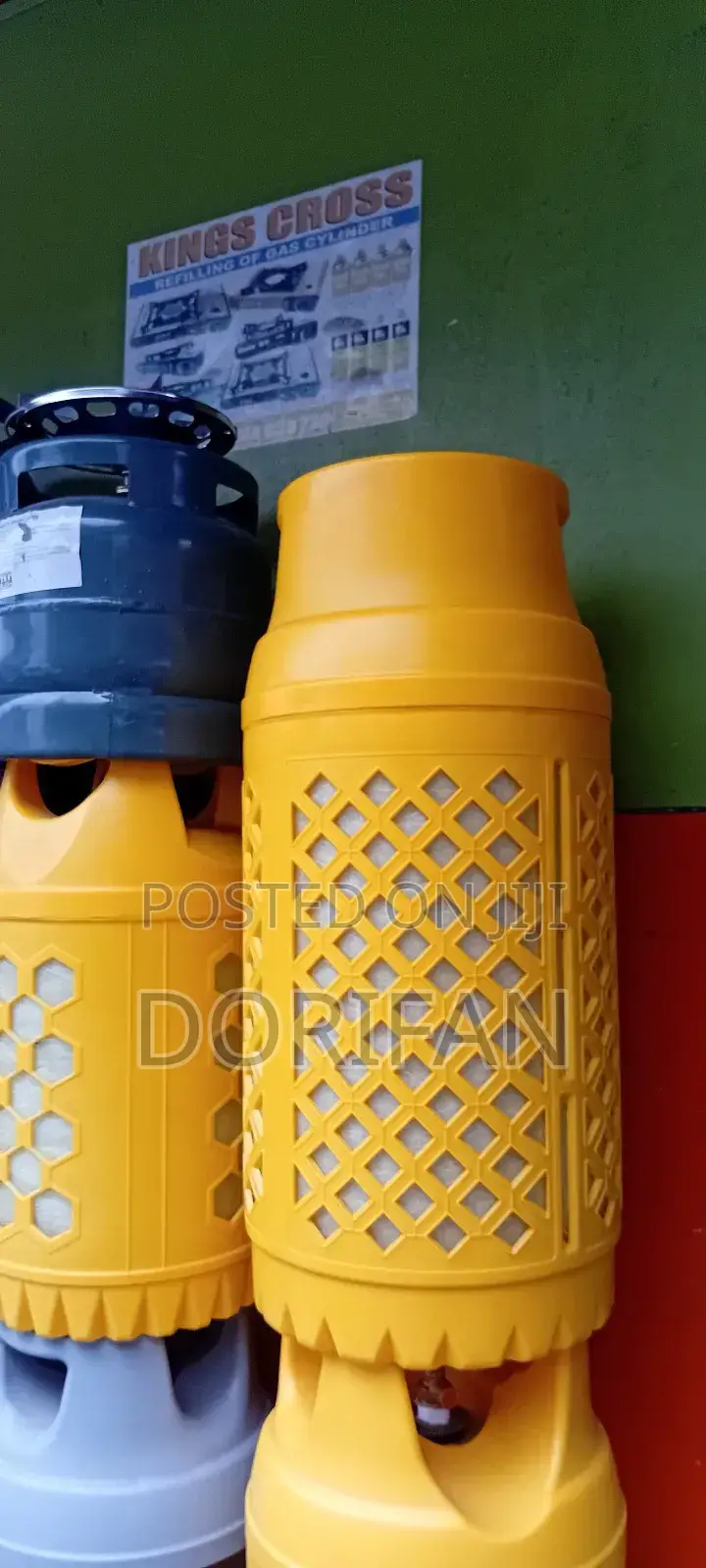 20kg Fibreglass Cylinder Supreme