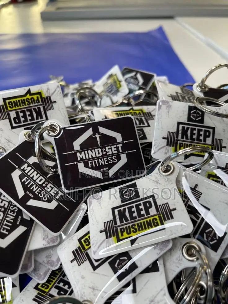 Modern Name Tags and Key Holders