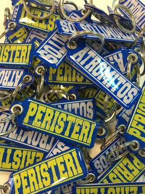 Modern Name Tags and Key Holders