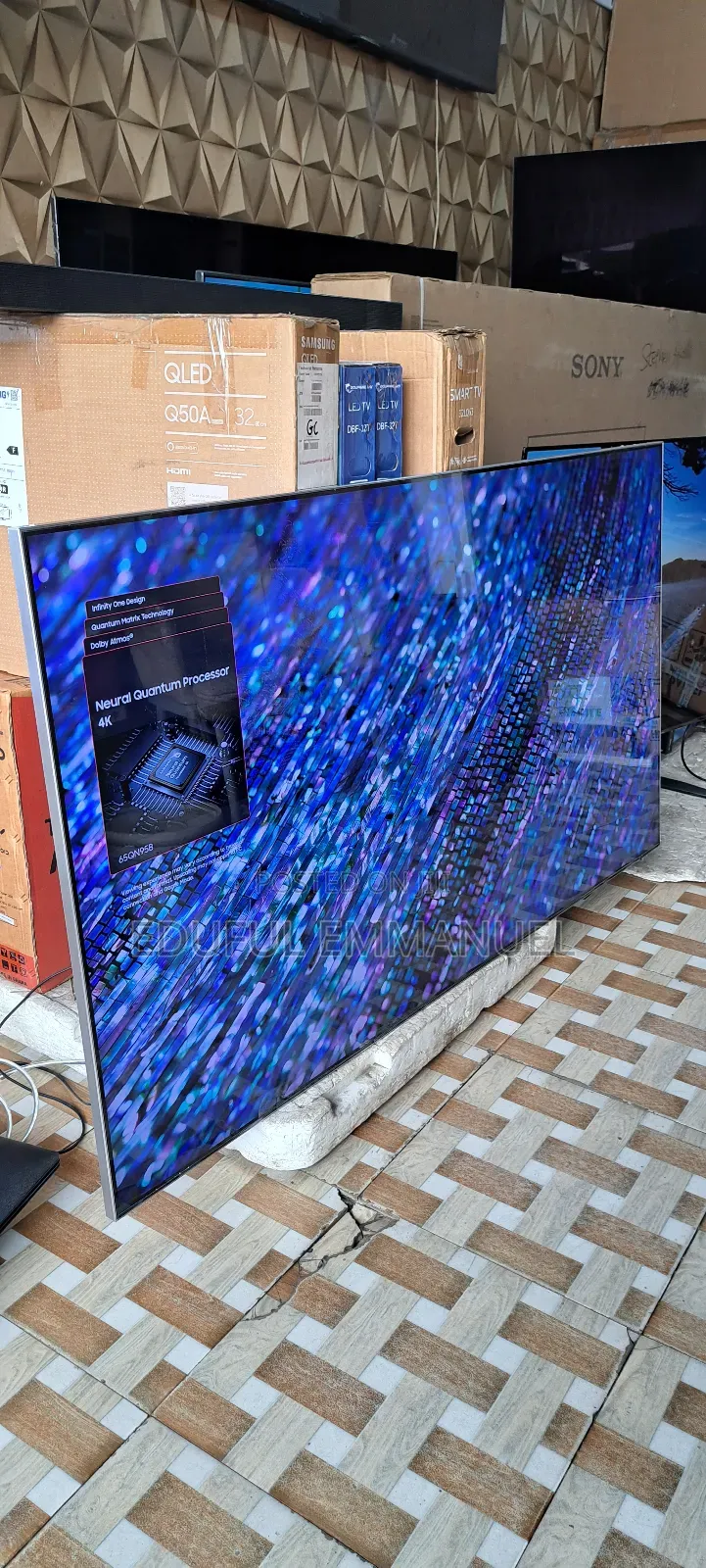 Samsung 65" Neo Qled Qn95b Quantum HDR Uhd Smart 