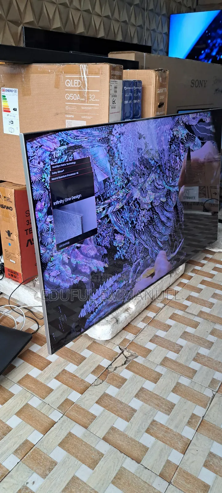 Samsung 65" Neo Qled Qn95b Quantum HDR Uhd Smart 