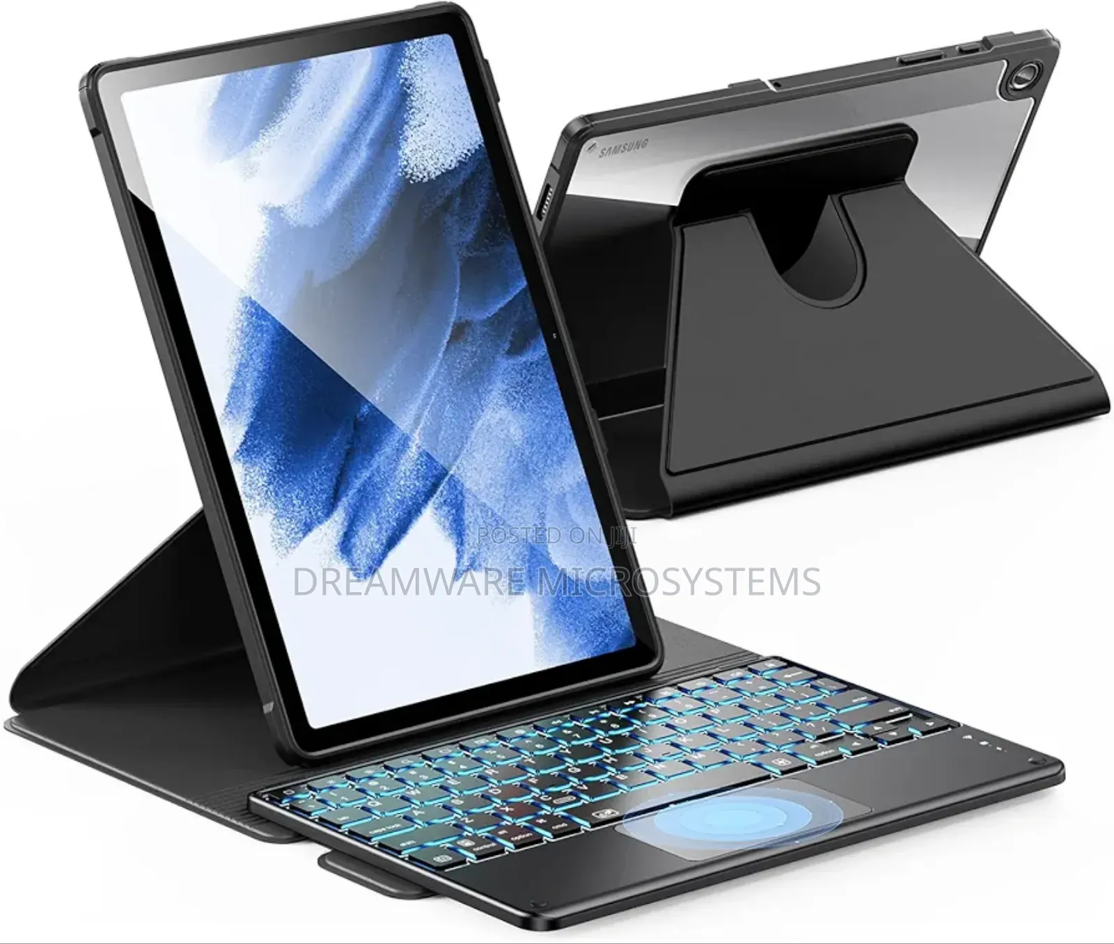 Infiland for Samsung Galaxy Tab A9 Plus 5g Case With Keyboard