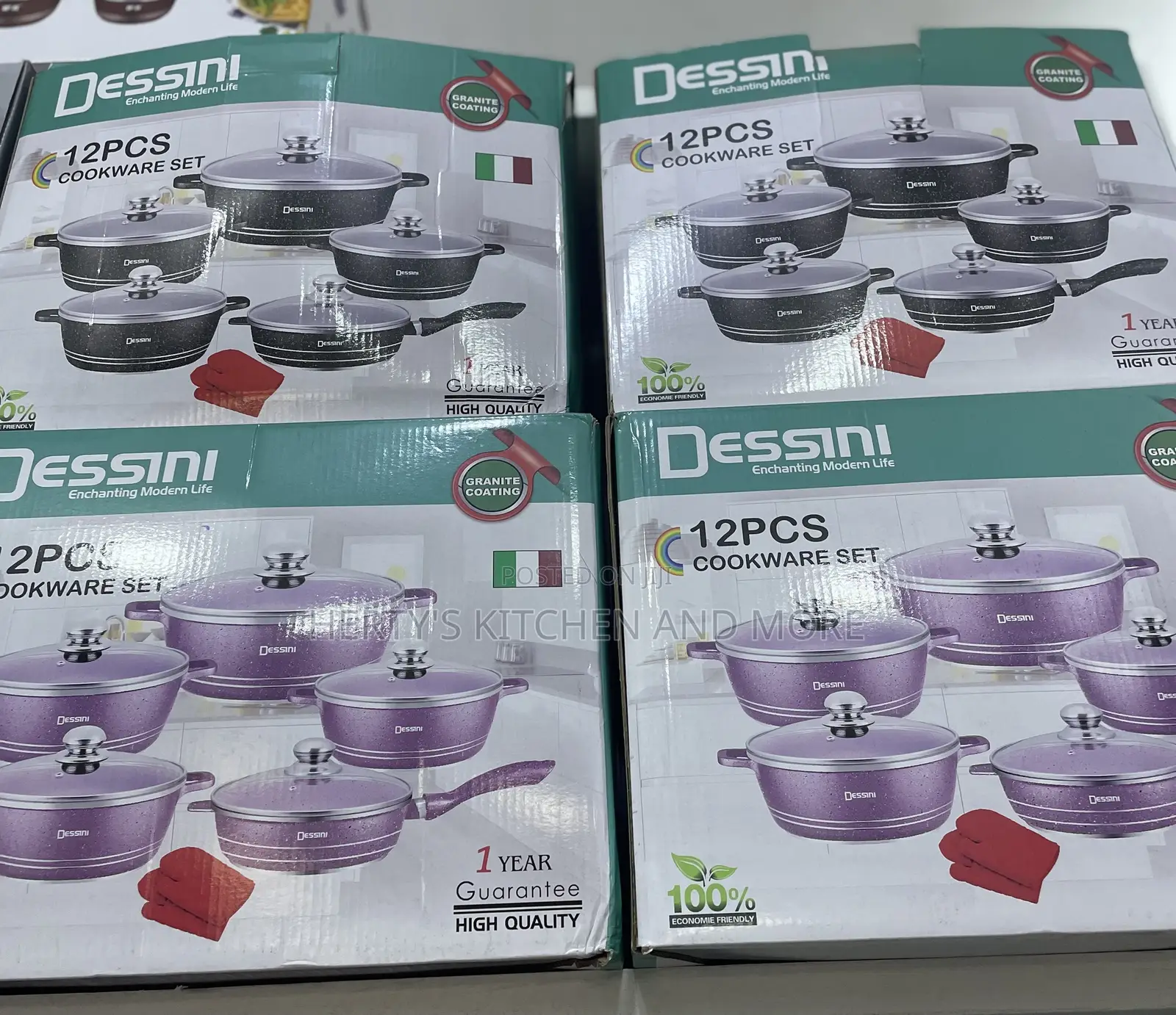 12pcs Non-Stick Cookware Set