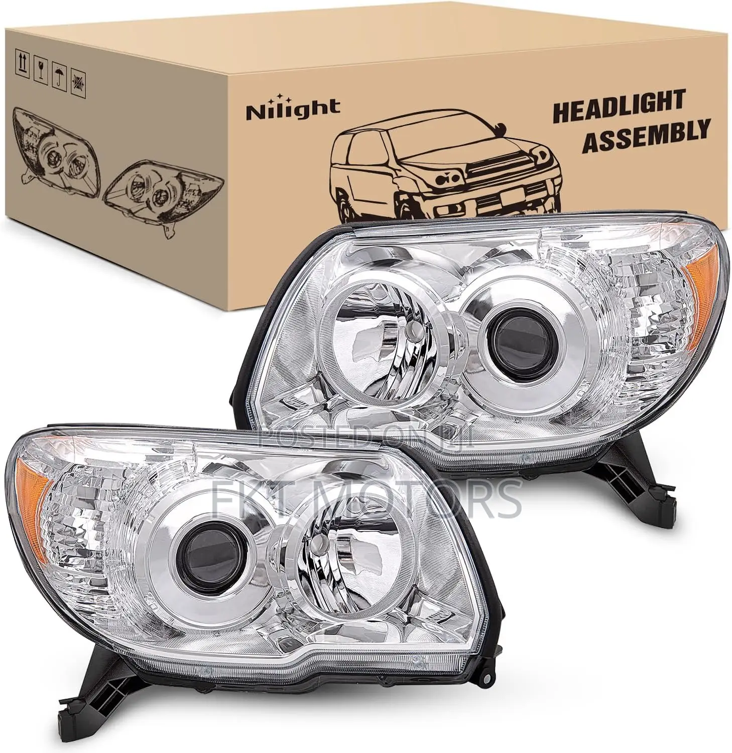 Toyota 4runner Headlight 2005,2006,2007,2008,2009,2010,2011