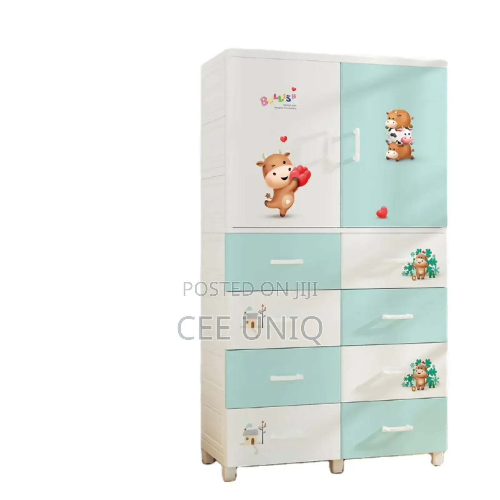 Elegance Baby Wardrobe With Drawers