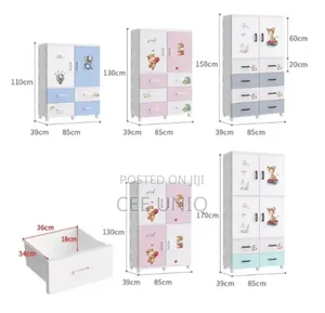 Elegance Baby Wardrobe With Drawers