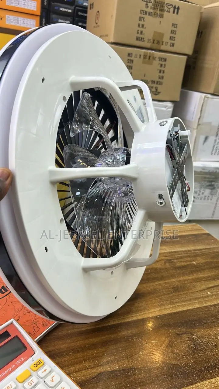 Fan With Led Light