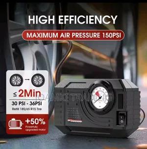 Carsun Mini Air Pump Tyre Inflator Portable Compressor Wired