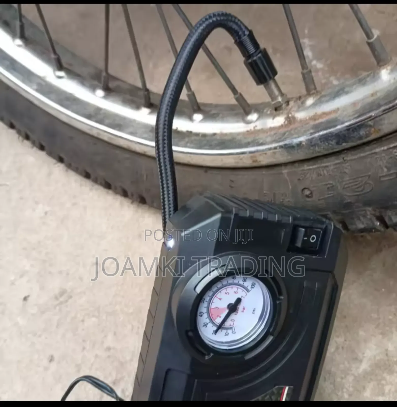 Carsun Mini Air Pump Tyre Inflator Portable Compressor Wired
