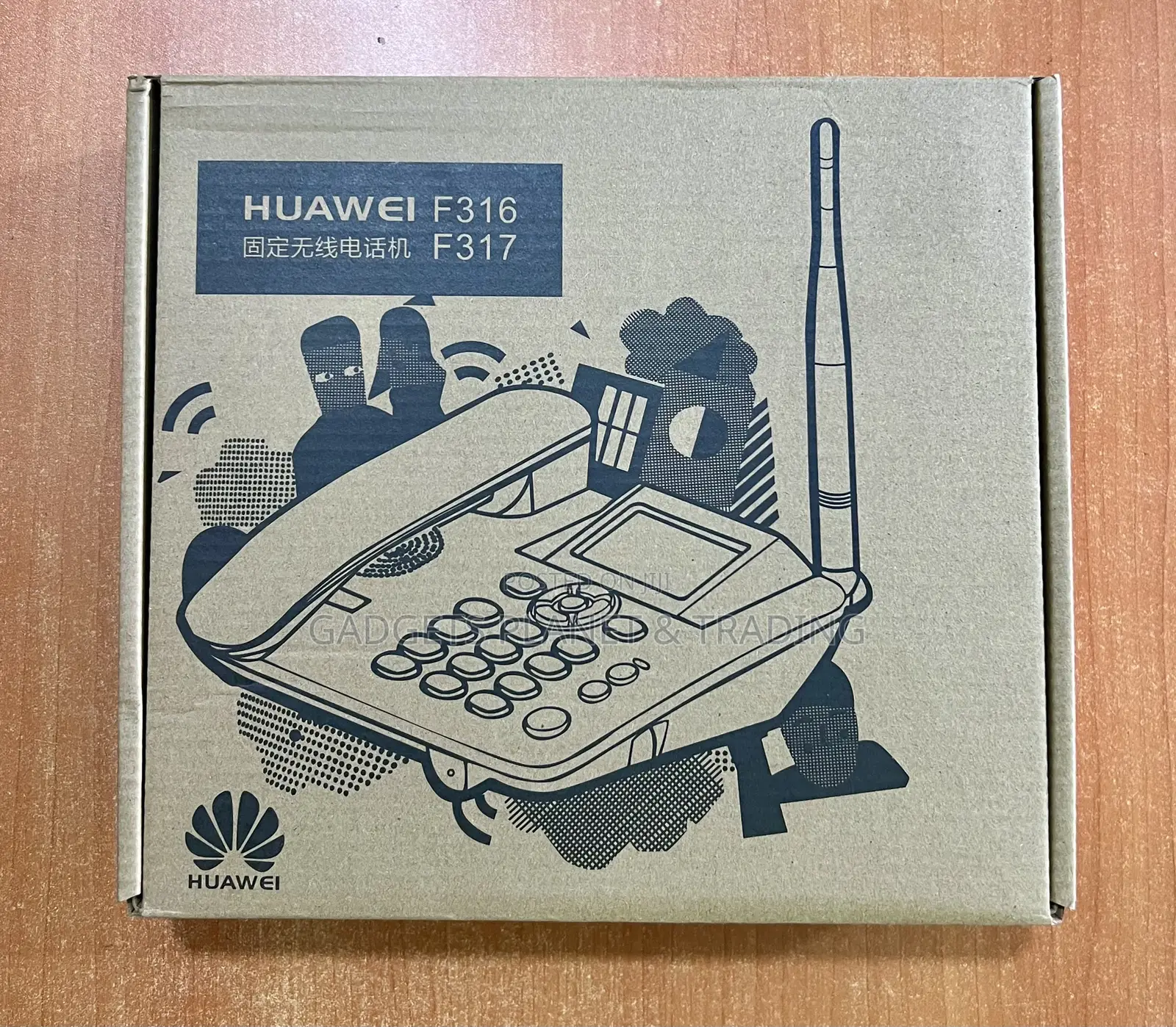 Huawei F316 Single Sim Rechargeable Desktop Phone With Fm