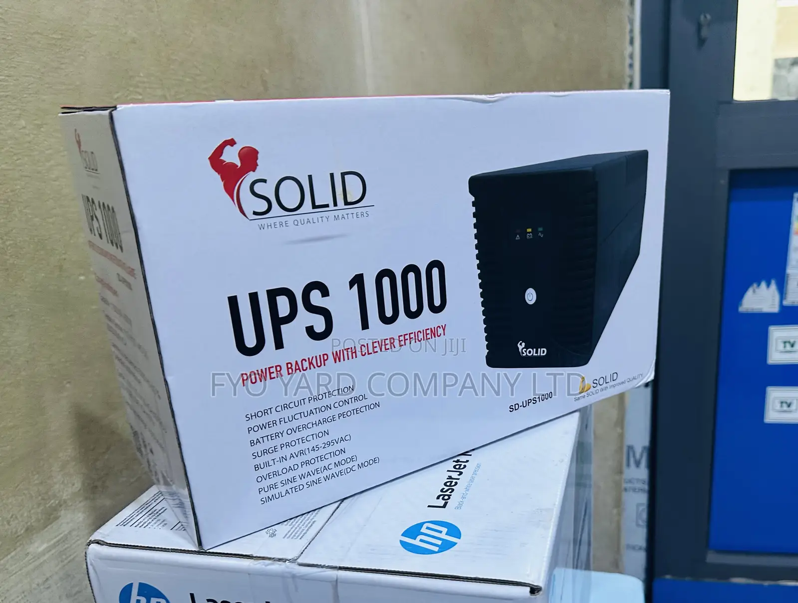 Solid With Improved Quality Power Supply Backup 1000