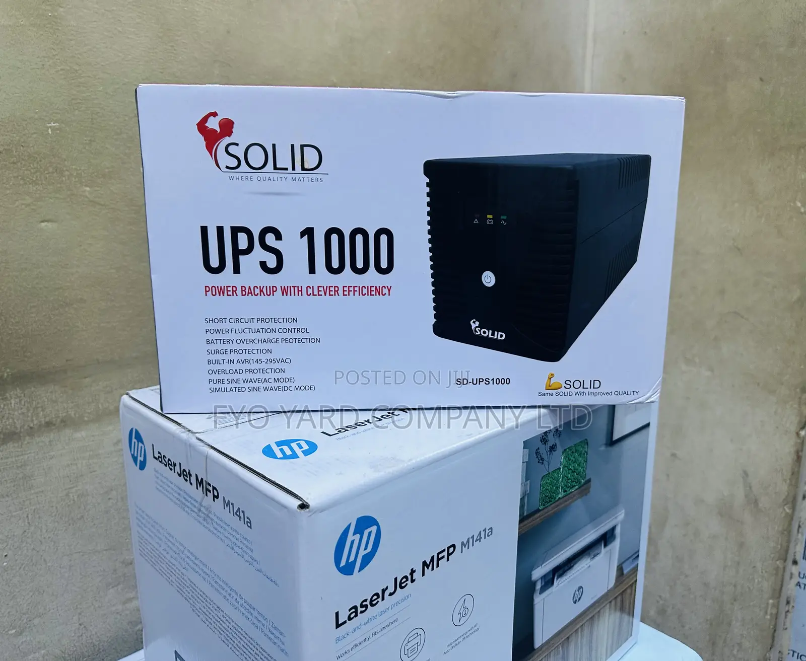 Built-in Avr Solid 1000va Ups Backup Power Supply