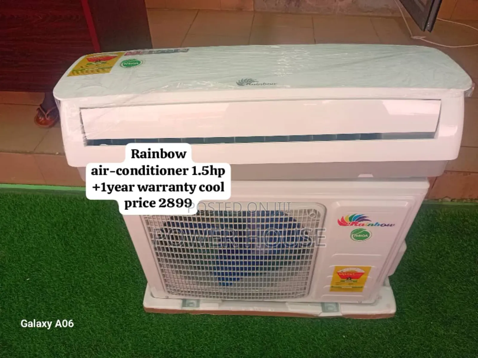 Silence Fast Cooling Rainbow Air-Conditioner 1.5hp Cool