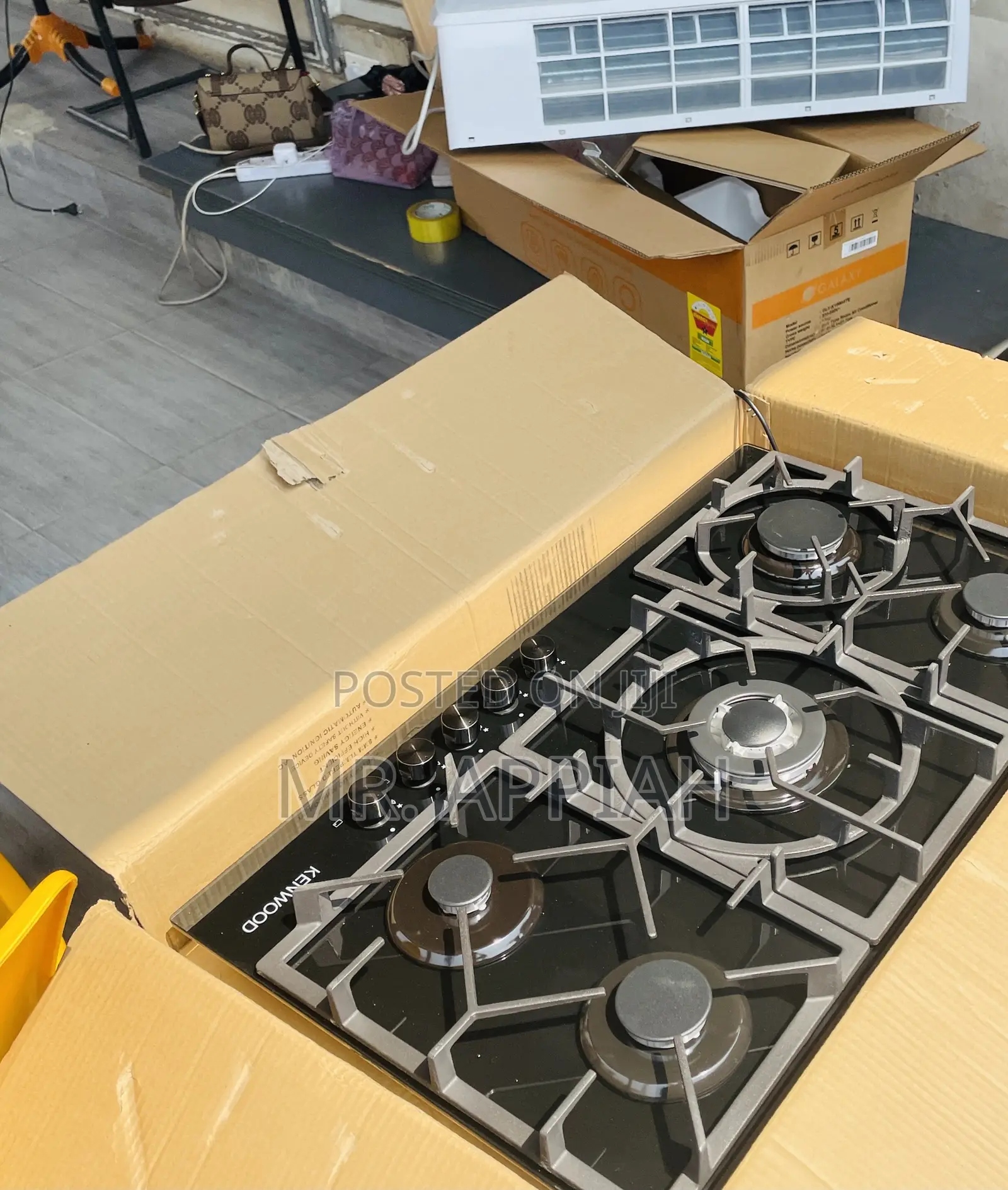 Unique Finest Kenwood 90cm 5 Gas Hob(Built In)Touch Nob.