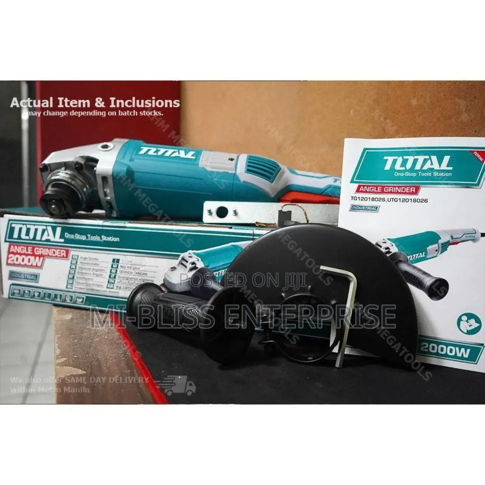Total Angle Grinder 2000w