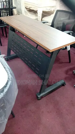 Coffee Brown Double Table Available Design for Sale