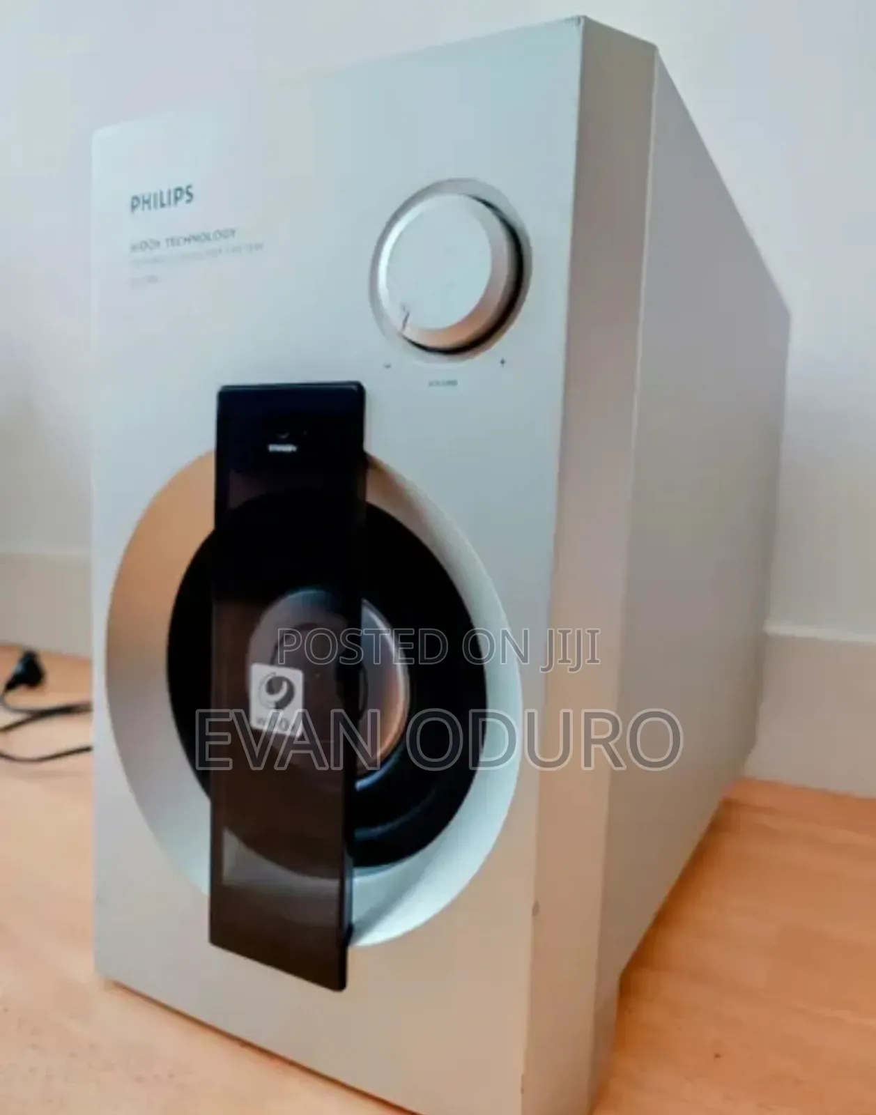 Powerful Active Bass Reflex Philips Dual Subwoofer Magnetic