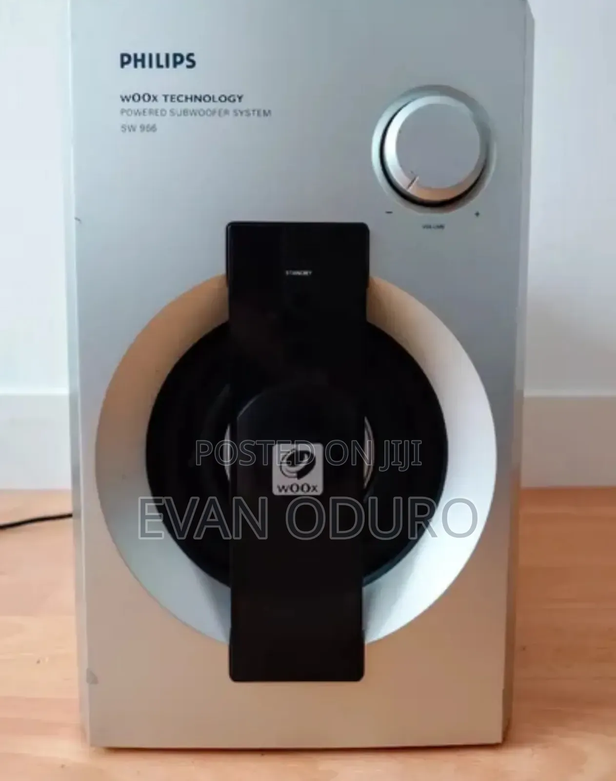 Powerful Active Bass Reflex Philips Dual Subwoofer Magnetic