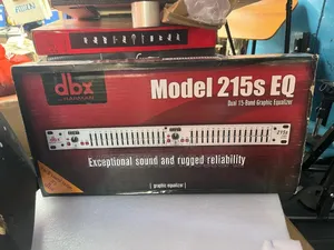 DBX Model 215s Eq Dual 15-Band Graphic Equalizer