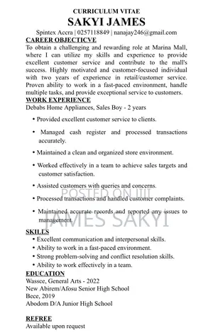 Sales Personnel