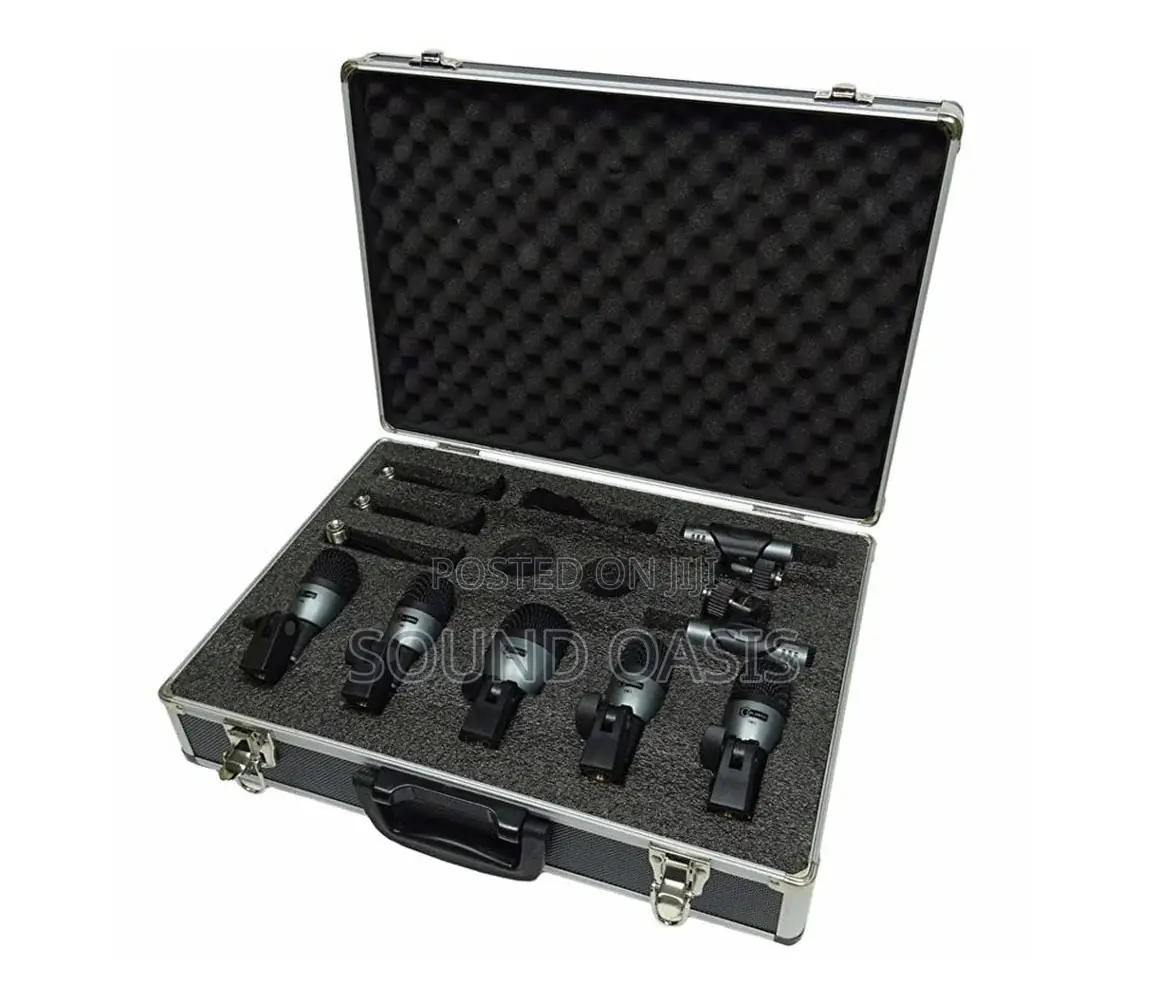 Carlsbro Dm7p Drum Microphone Set in Case