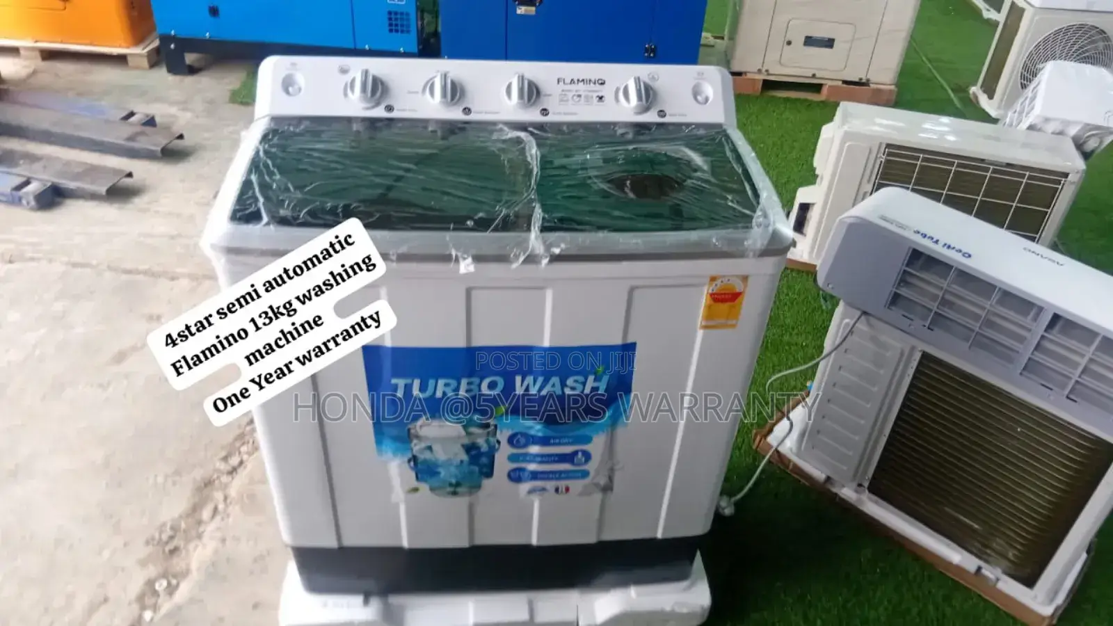 13kg Flamino Washing Machine Semi Automated 13kg Flami Washing Machine
