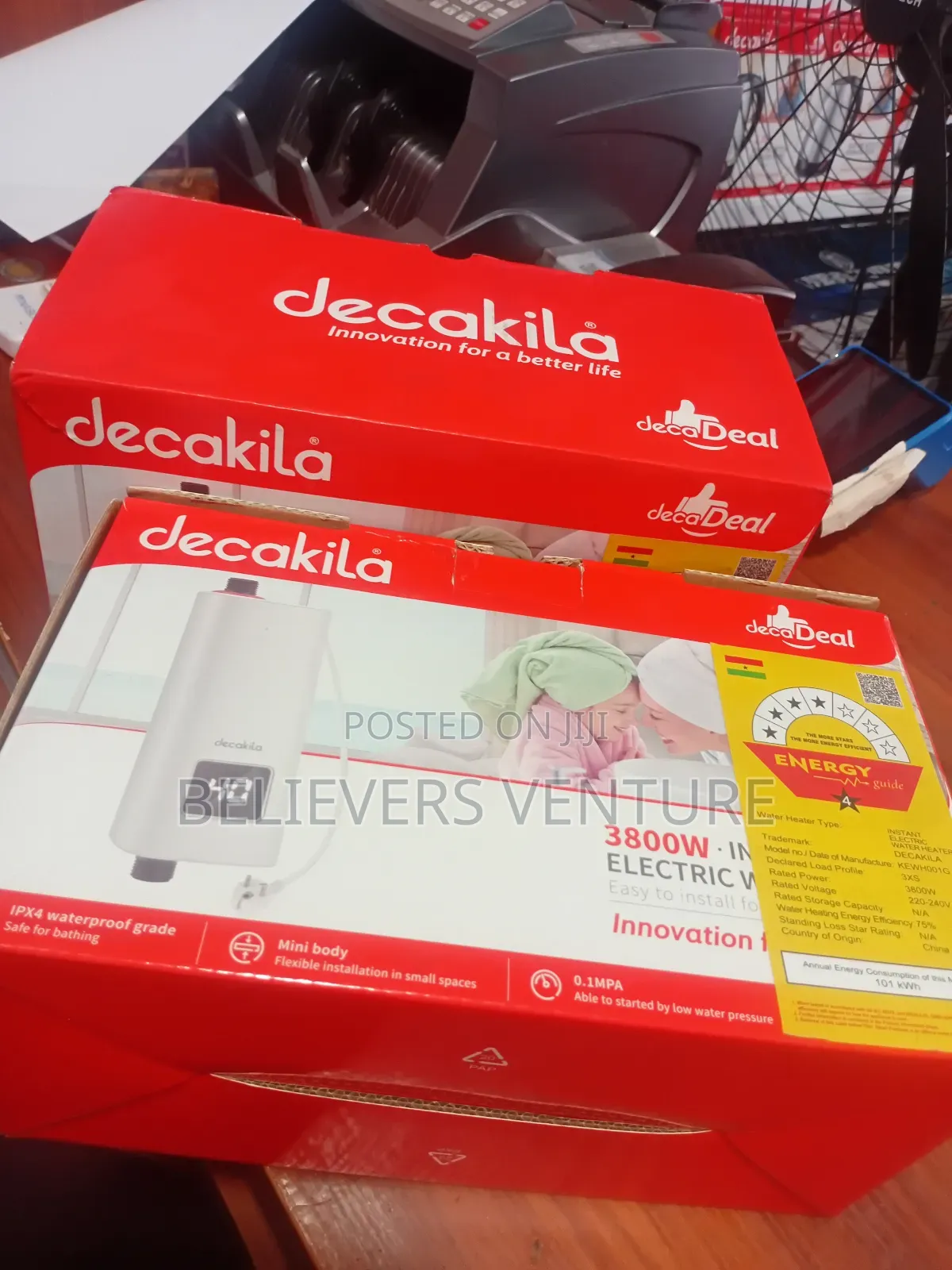 Decakila Water Prof Instant Heater