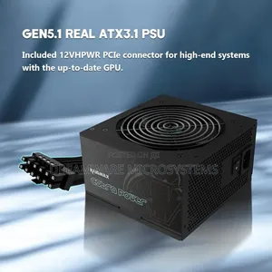 Raidmax Cobra Atx 3.1 Pcie Gen 5 Ready Power Supply, 80+Gold