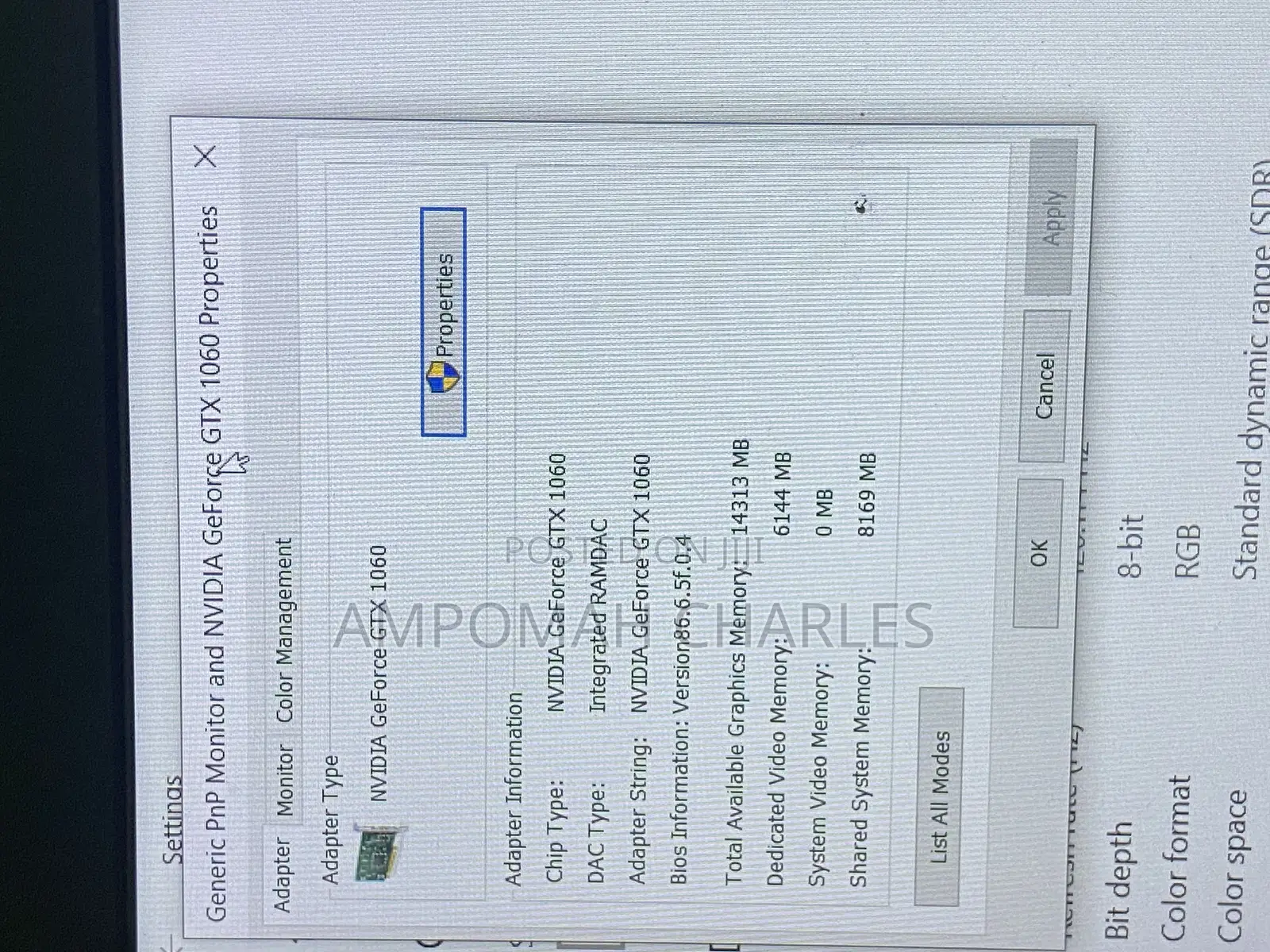 Laptop Asus ROG Strix G17 16GB Intel Core I7 SSD 512GB