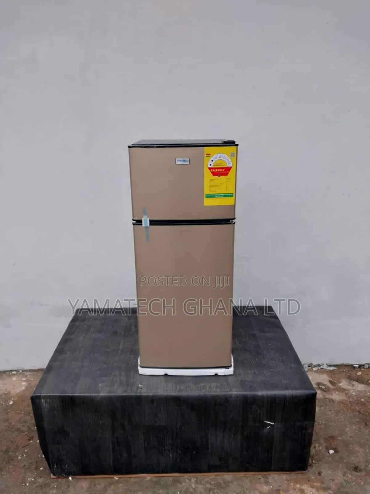 Nasco 102 Litre Fridge With Top Freezer -gold Colour