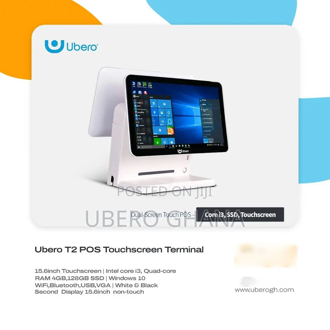 Ubero T2 Dual-Screen Touch Pos Terminal