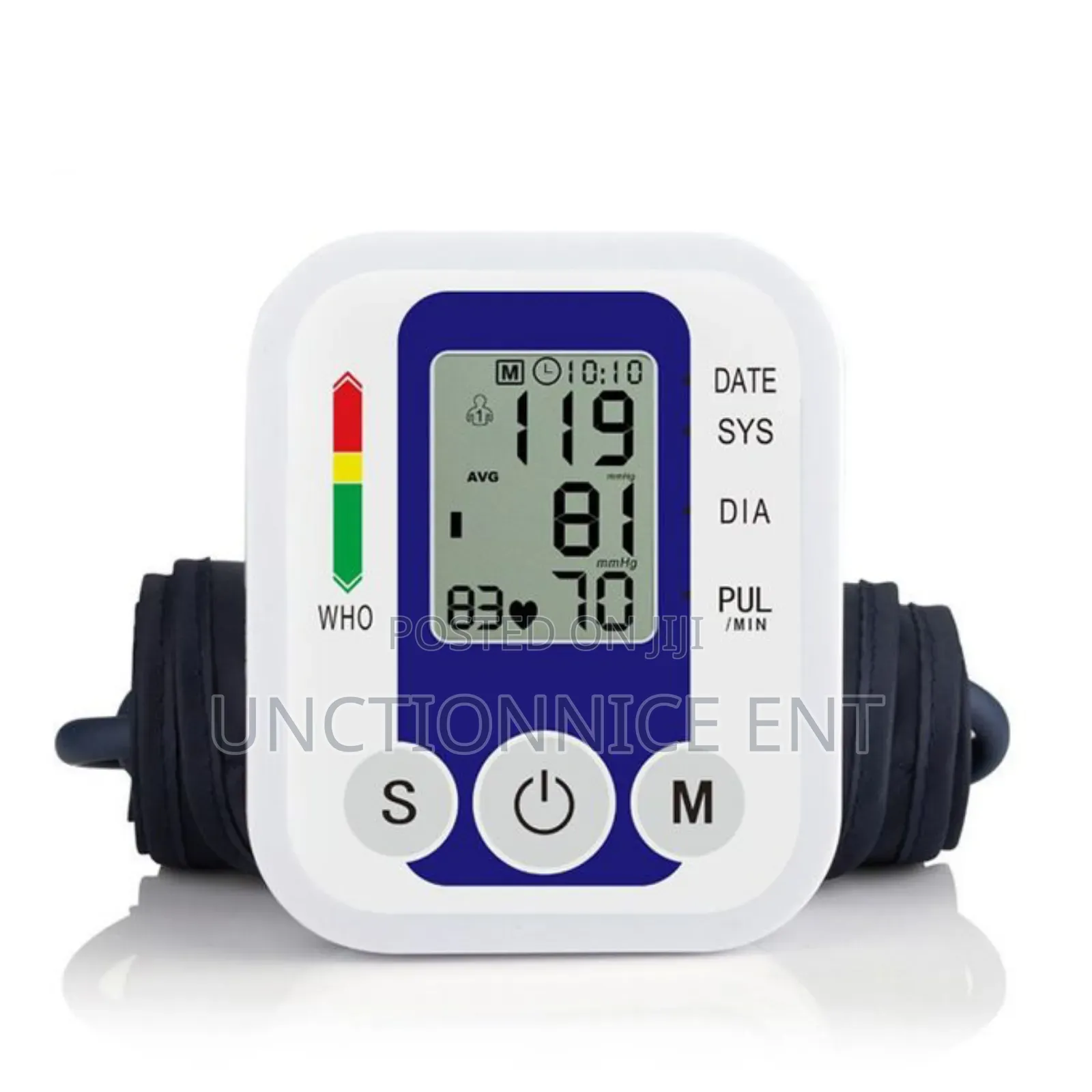 New Arm Blood Pressure Monitor - White