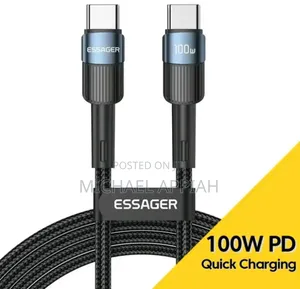 Essager Pd 100w Type C to C Power Cable