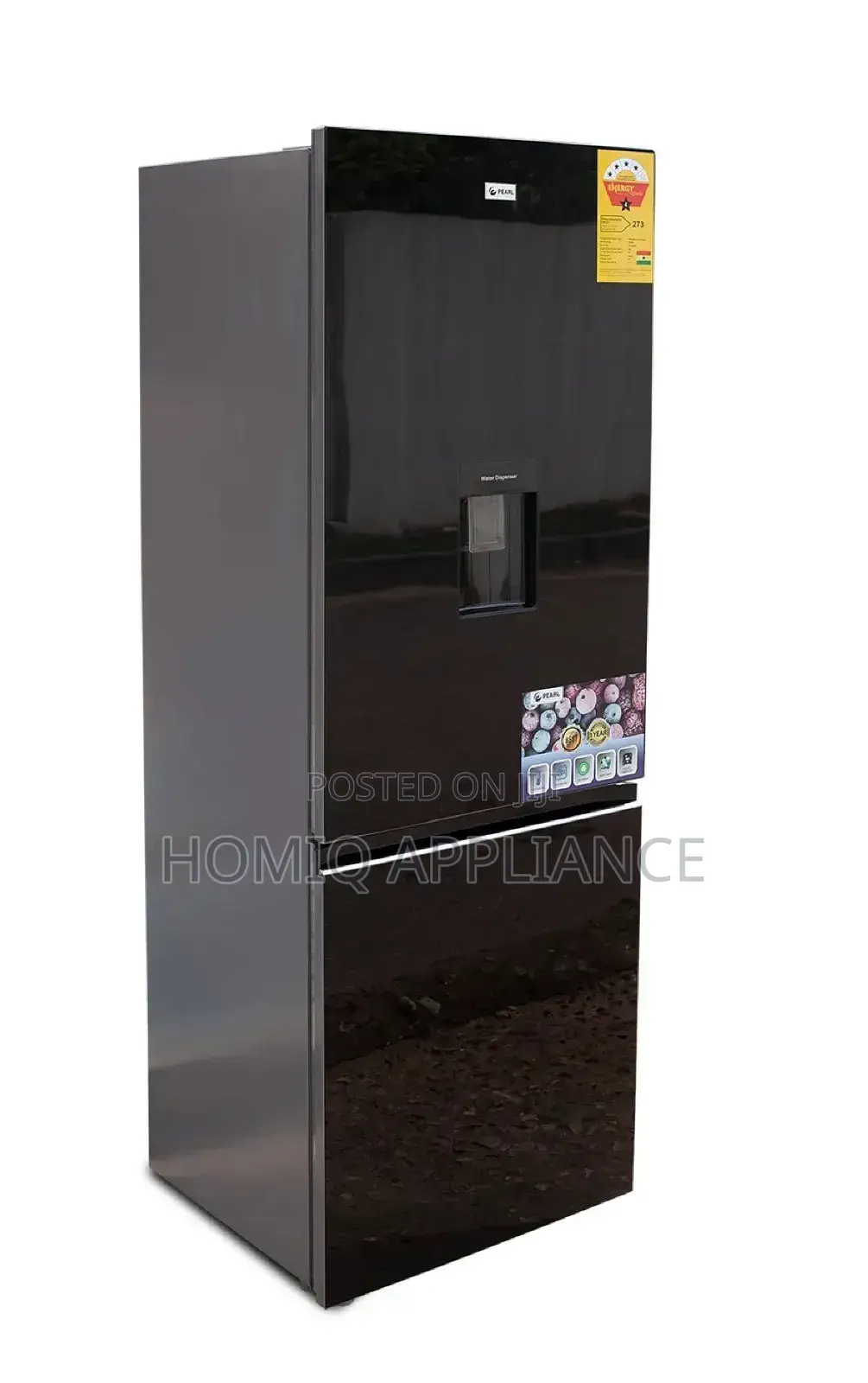 Affordable Pearl 309ltr Double Door Fridge With Dispenser