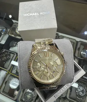 Photo - Michael Kors Gold Watch – Men’S Luxury Timepiece