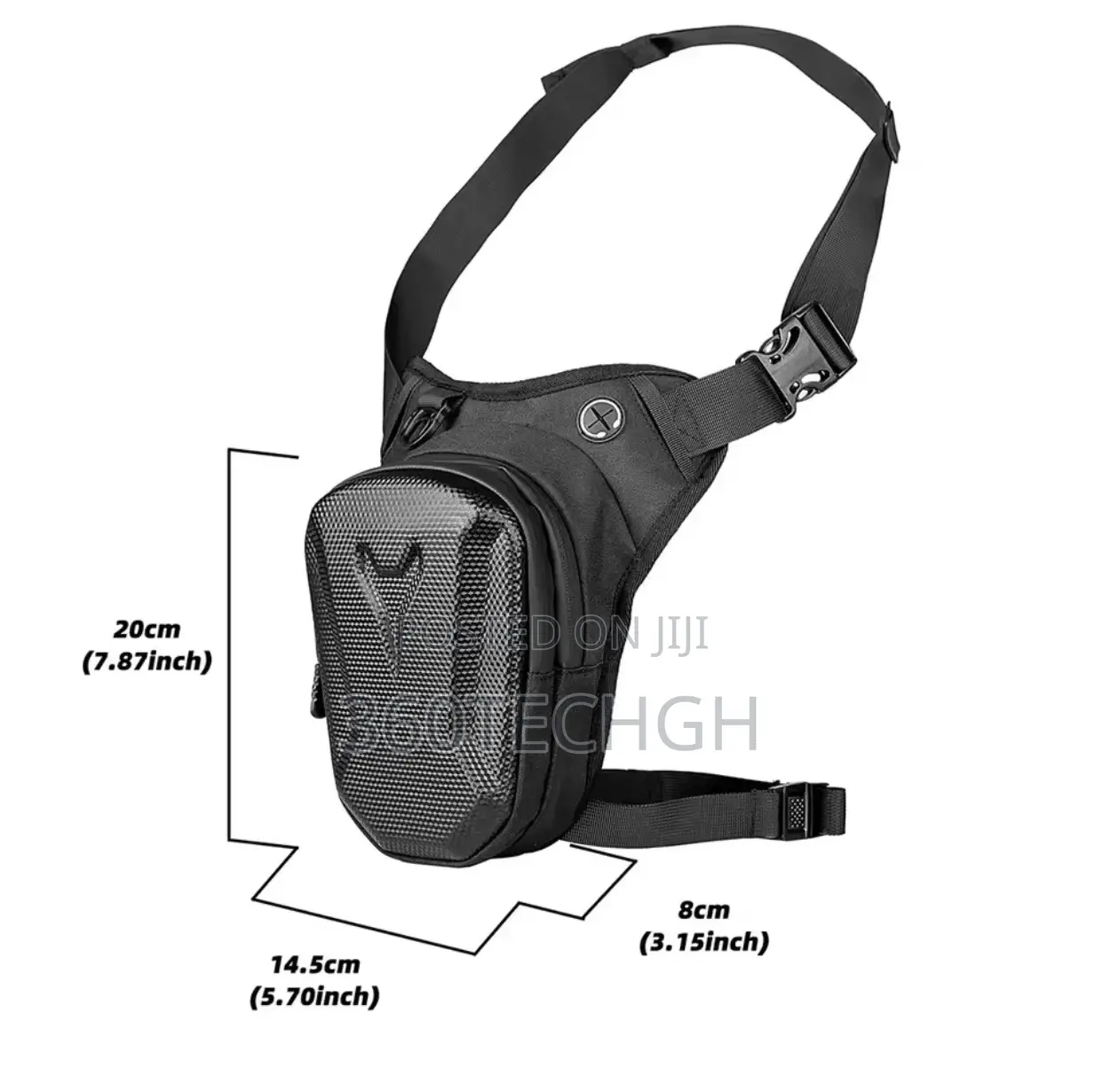 Motorcycle Side Leg Strap Shoulder Carrying Bag Men Women