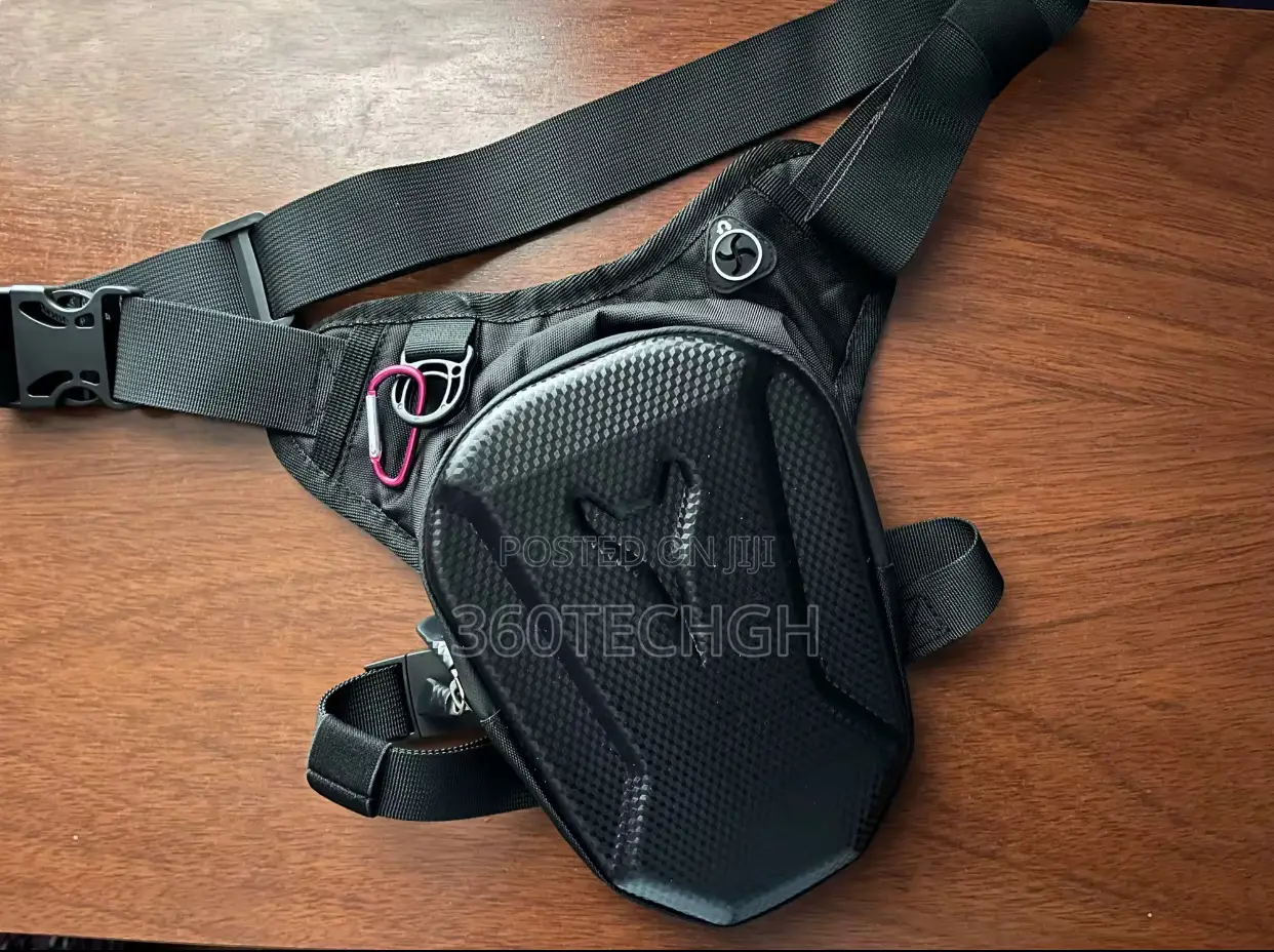 Motorcycle Side Leg Strap Shoulder Carrying Bag Men Women