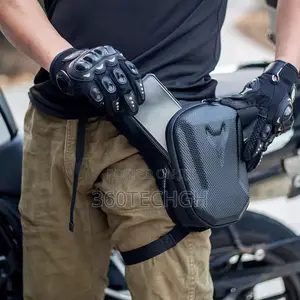 Motorcycle Side Leg Strap Shoulder Carrying Bag Men Women