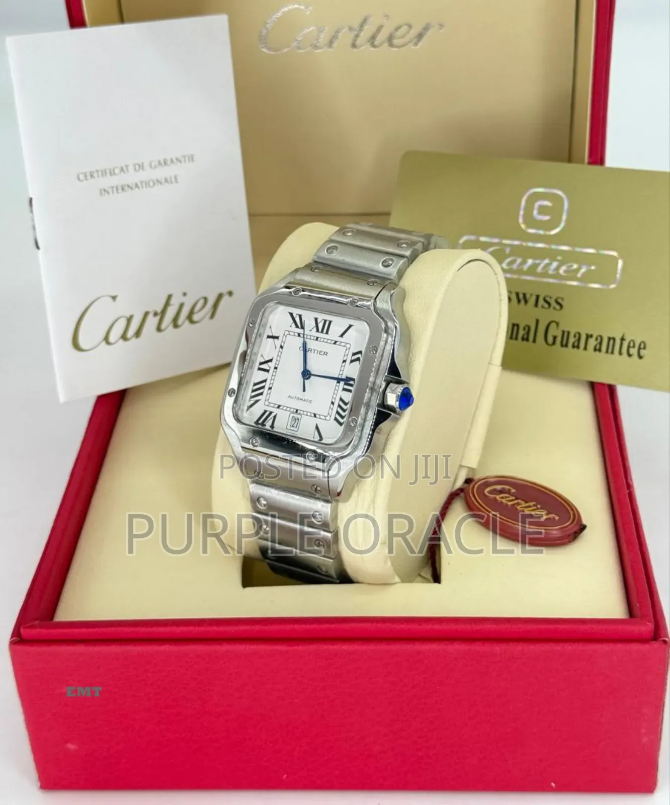 Cartier Santos Watch in Box