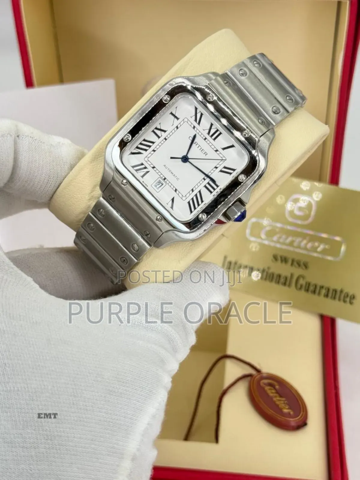 Cartier Santos Watch in Box