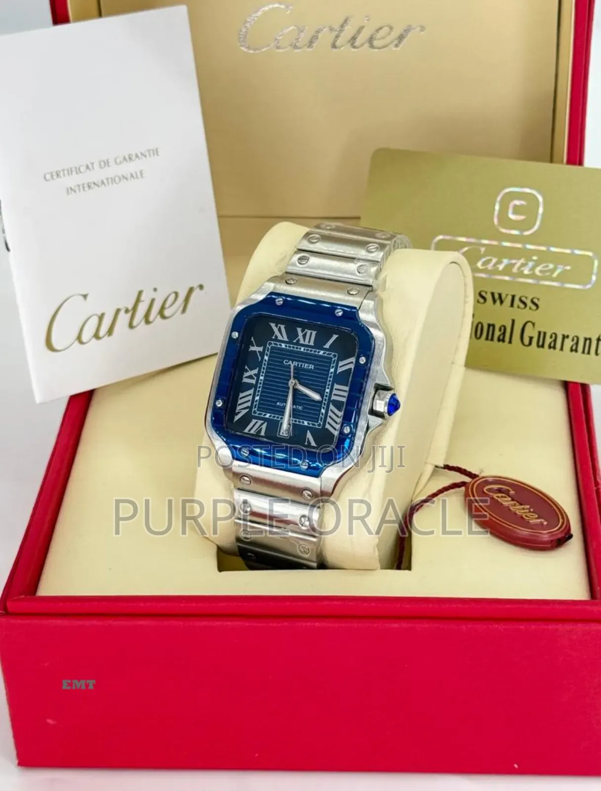 Cartier Santos Watch in Box