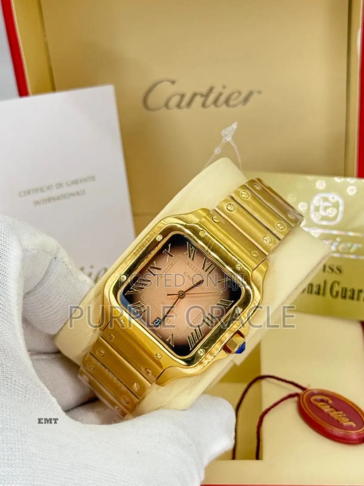 Cartier Santos Watch in Box