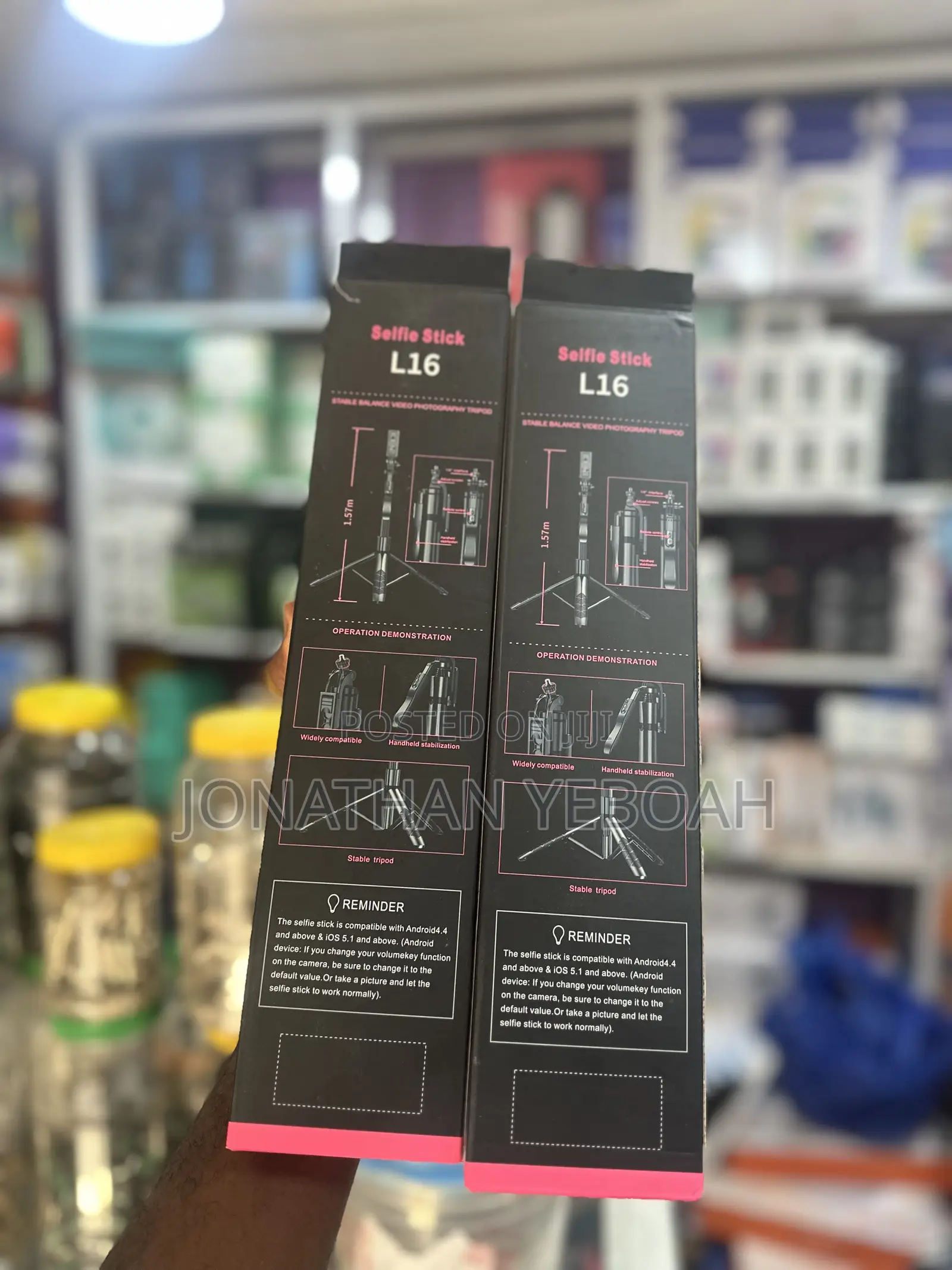 L16 Long Selfie Tripod Stand