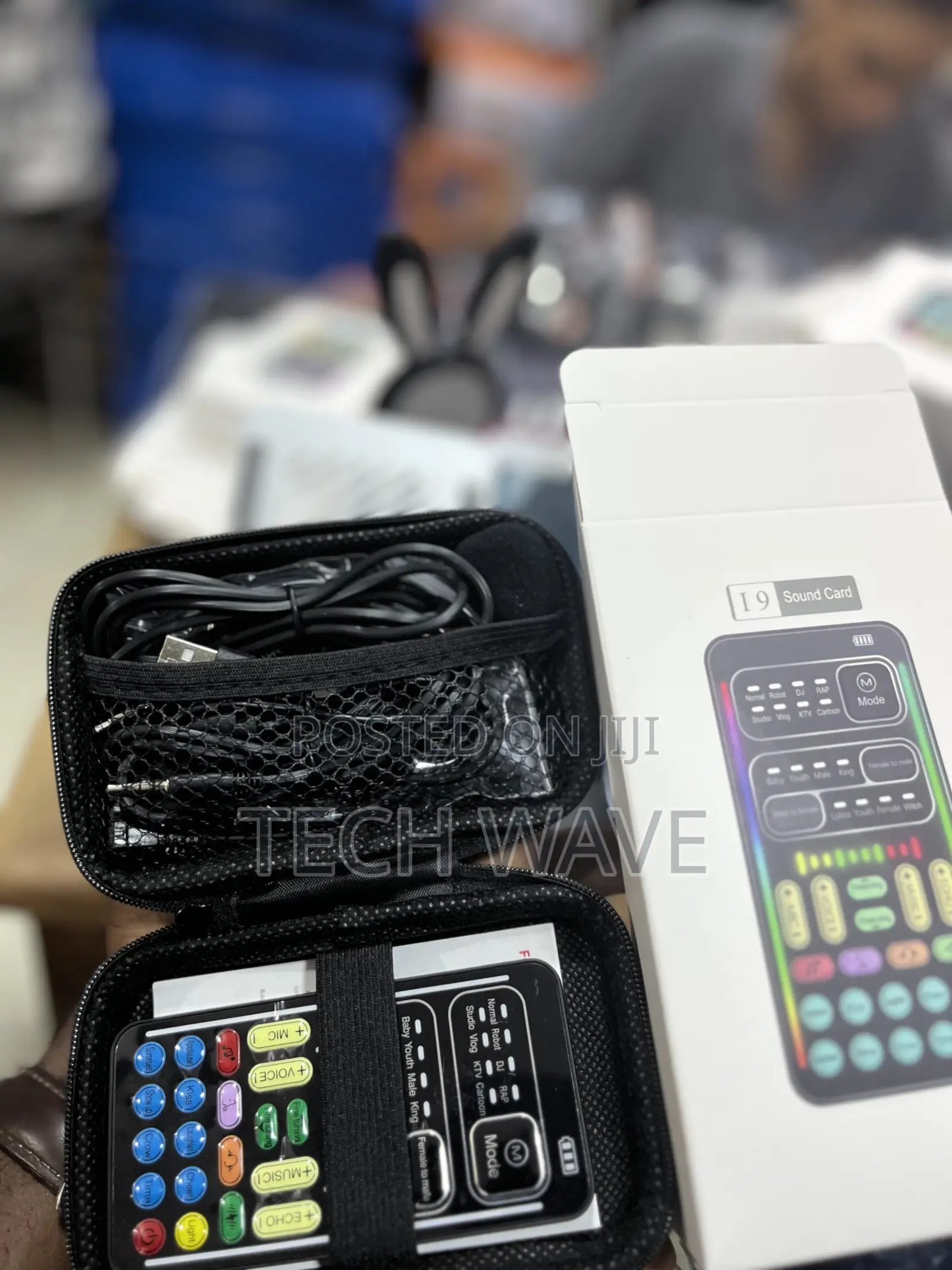 Voice Changer I9 Sound Card 8 Voices